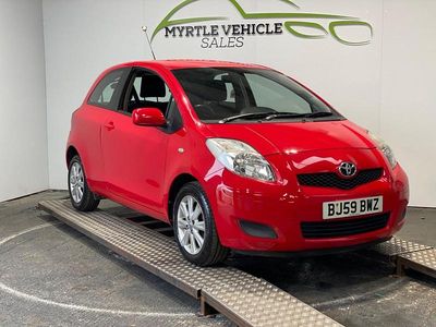 Used Toyota Yaris 69 HP (50 kW) 2009 Red Hatchback