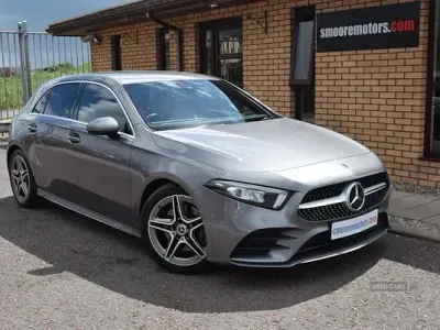 Used Mercedes A220 AMG line 190 HP (139 kW) 2021 Grey Hatchback