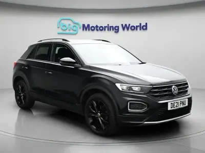 Used VW T-Roc Black Edition 150 HP (110 kW) 2021 Black SUV