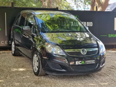 Used Vauxhall Zafira 115 HP (84 kW) 2013 Black MPV