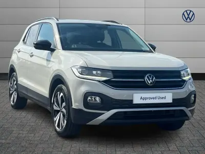 Used VW T-Cross Black Edition 115 HP (84 kW) 2024 Grey SUV