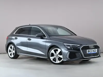 Used Audi A3 Sportback S-Line 150 HP (110 kW) 2022 Grey Hatchback