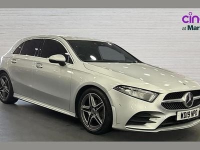Used Mercedes A200 AMG Line Premium 161 HP (118 kW) 2019 Silver Hatchback