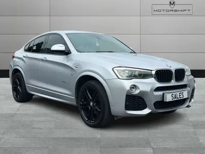 Used BMW X4 M Sport 190 HP (139 kW) 2016 Silver SUV