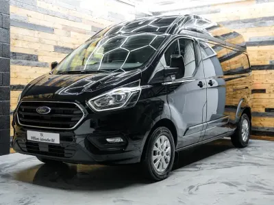 Used Ford Transit Custom Limited 170 HP (125 kW) 2019 Black Van