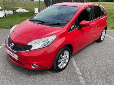 Used Nissan Note Acenta Premium 98 HP (72 kW) 2015 Red Hatchback
