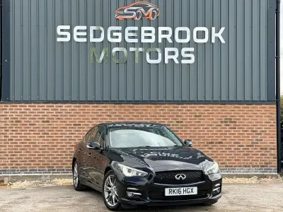 Used Infiniti Q50 Premium 170 HP (125 kW) 2016 Black Sedan