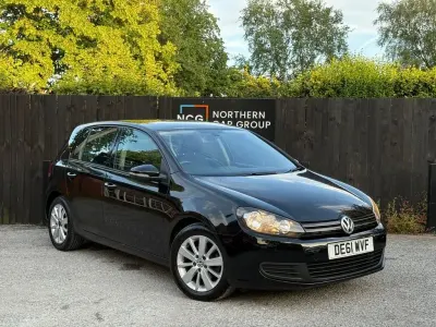 Used VW Golf VI Match 105 HP (77 kW) 2011 Black Hatchback