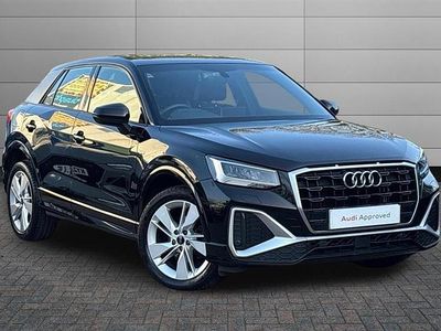 Used Audi Q2 S-Line 150 HP (110 kW) 2023 Mythos black SUV