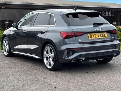 Used Audi A3 Sportback S-Line 150 HP (110 kW) 2023 Grey Hatchback