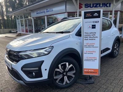 White Used 2021 Dacia Sandero Prestige Hatchback | £11,099 (A bit pricey)