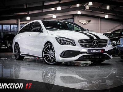 Used Mercedes CLA220 Shooting Brake 177 HP (130 kW) 2017 White Estate