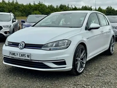 Used VW Golf VII SE 130 HP (95 kW) 2018 White Hatchback