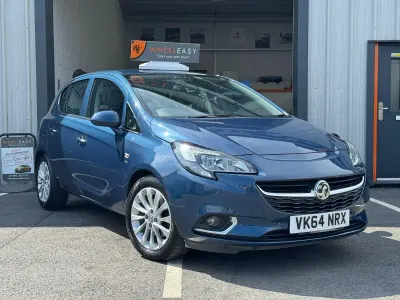 Used Vauxhall Corsa S 100 HP (73 kW) 2014 Blue Hatchback