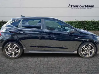 Used Hyundai i20 N Line 100 HP (73 kW) 2024 Phantom black Hatchback