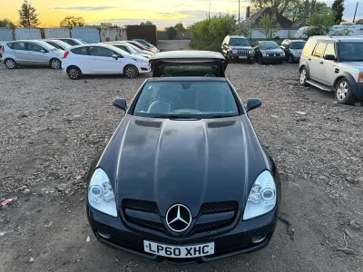 Used Mercedes SLK200 2011 Black Cabriolet