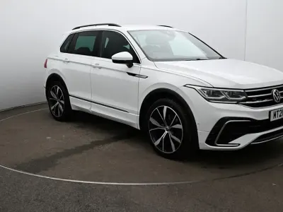 Second-hand VW Tiguan R-line 150 CP (110 kW) 2021 Alb SUV