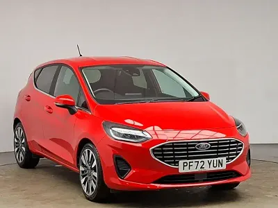 Used Ford Fiesta Titanium X 125 HP (91 kW) 2023 Red Hatchback