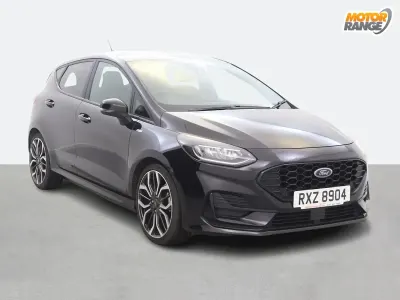 Used Ford Fiesta ST-Line X 125 HP (91 kW) 2022 Black Hatchback
