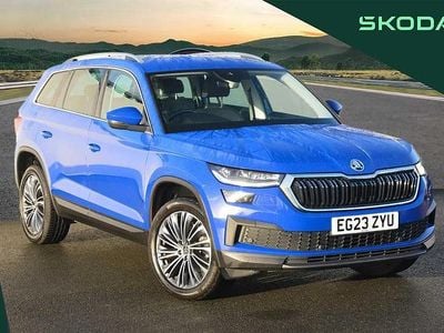 Energy blue Used 2023 Skoda Kodiaq SE L Executive SUV | £26,495 (Good price)