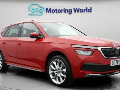 Used Skoda Kamiq SE L 150 HP (110 kW) 2020 Red SUV