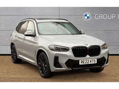 Grey Used 2022 BMW X3 M Sport SUV | £29,495 (Fair price)