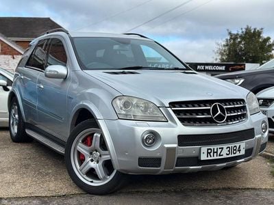 Silver Used 2007 Mercedes ML63 AMG SUV | £10,750