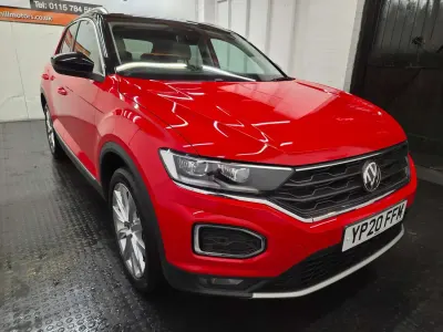 Używany VW T-Roc SEL 190 KM (139 kW) 2020 Czerwony SUV