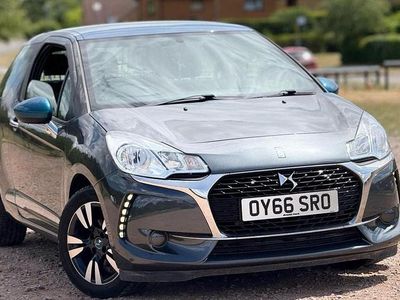 Grey Used 2016 DS Automobiles DS3 Chic Hatchback | £2,998 (Fair price)