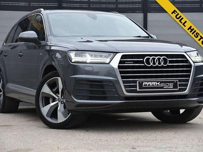 Used Audi Q7 S-Line 272 HP (200 kW) 2016 Grey SUV
