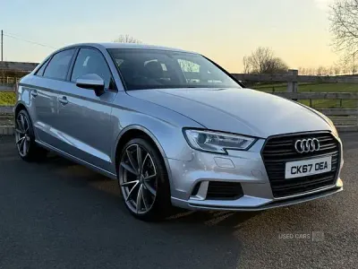 Used Audi A3 Sport 116 HP (85 kW) 2017 Silver Sedan