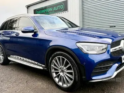 Used Mercedes GLC220 AMG Line Premium 194 HP (142 kW) 2020 Blue Estate