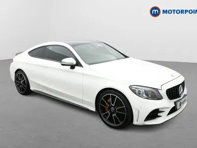 Used Mercedes C300 AMG Line Premium 2018 White Coupe