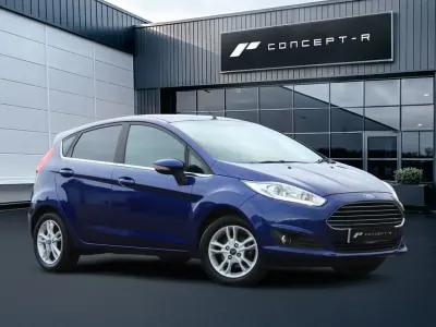 Used Ford Fiesta Zetec 80 HP (58 kW) 2015 Blue Hatchback