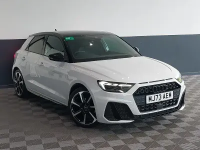 Used Audi A1 Black Edition 110 HP (80 kW) 2023 White SUV