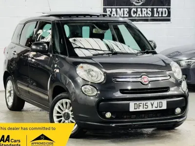 Used Fiat 500L Lounge 85 HP (62 kW) 2015 Grey MPV