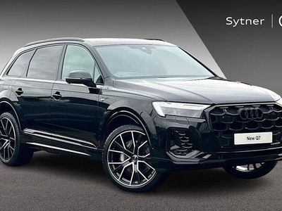 New 2025 Audi Q7 Black Edition SUV | £79,200 (Expensive)