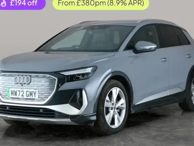 Usado Audi Q4 e-tron S-Line 150 kW (204 CV) 2023 Gris SUV