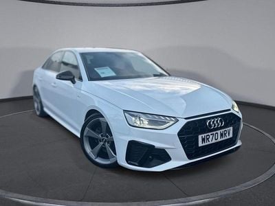 Used Audi A4 Black Edition 150 HP (110 kW) 2020 White Sedan