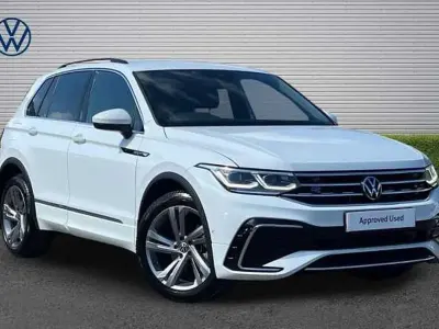 Used VW Tiguan R-line Edition 150 HP (110 kW) 2023 White SUV