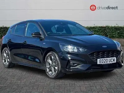 Używany Ford Focus ST-Line 125 KM (91 kW) 2020 Czarny Hatchback