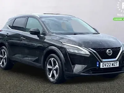 Used Nissan Qashqai N-Connecta 158 HP (116 kW) 2022 Black SUV