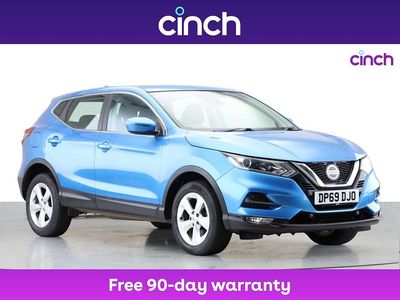 Blue Used 2019 Nissan Qashqai Acenta Premium SUV | £11,499 (Good price)