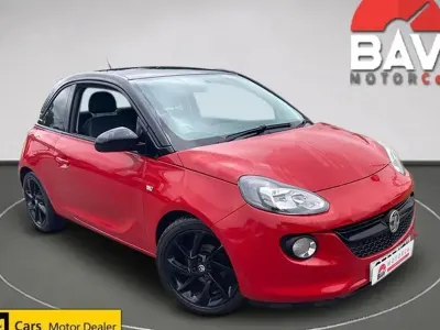 Used Vauxhall Adam 70 HP (51 kW) 2017 Red Hatchback