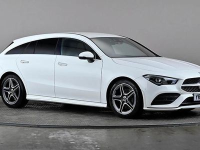 Used Mercedes CLA200 AMG Line Premium 163 HP (119 kW) 2020 White Estate