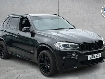 Used BMW X5 M Sport 254 HP (186 kW) 2018 Black SUV