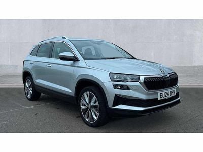Used Skoda Karoq SE L 150 HP (110 kW) 2024 Brilliant silver SUV