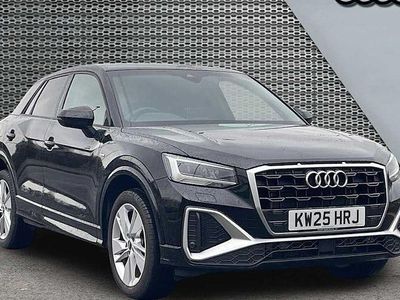 Black Used 2025 Audi Q2 S-Line SUV | £27,937 (A bit pricey)