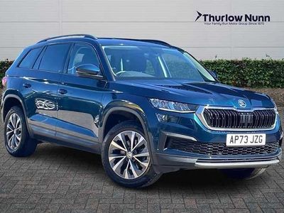 Used Skoda Kodiaq SE Drive 150 HP (110 kW) 2023 Blue SUV
