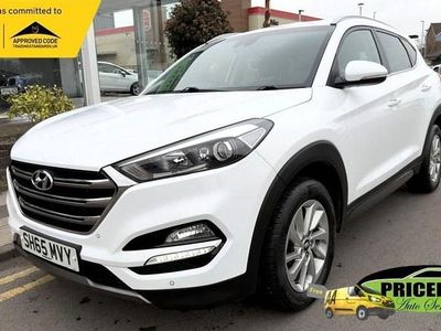 Used Hyundai Tucson Premium 116 HP (85 kW) 2015 White SUV